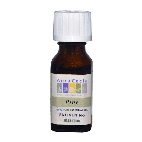 Aura Cacia Pure Aromatherapy Pine Enlivening Essential Oils, 0.5 Oz